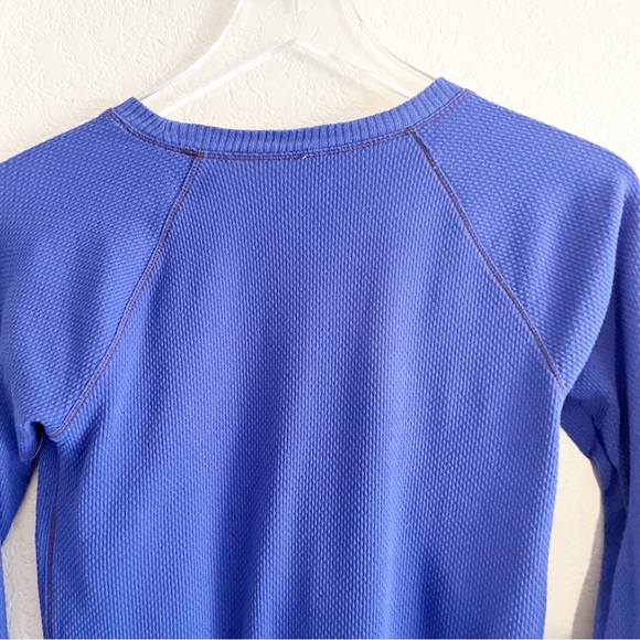 FREE PEOPLE In The Mix Cuff Thermal Waffle Shirt Size Medium - Picture 11 of 11